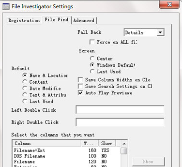 File Investigator Toolsͼ1