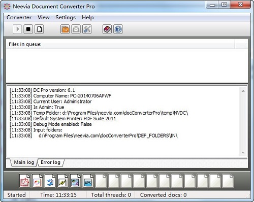 free instals Neevia Document Converter Pro 7.5.0.216