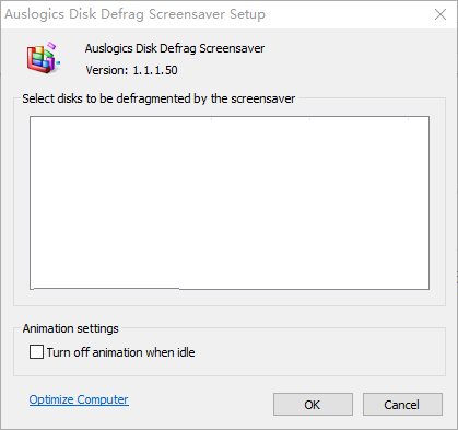 Auslogics Disk Defrag ScreenSaverͼ1