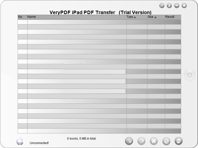 VeryPDF iPad PDF Transferwindowsͻ˽ͼ